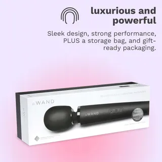 LE WAND Massagestick Zwart 1465g Elektrisch — miniatuur 8