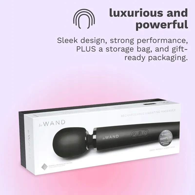 LE WAND Massagestick Zwart 1465g Elektrisch — foto 8