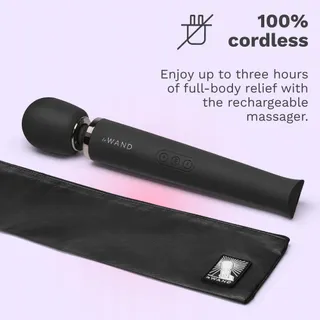 LE WAND Massagestick Zwart 1465g Elektrisch — miniatuur 6