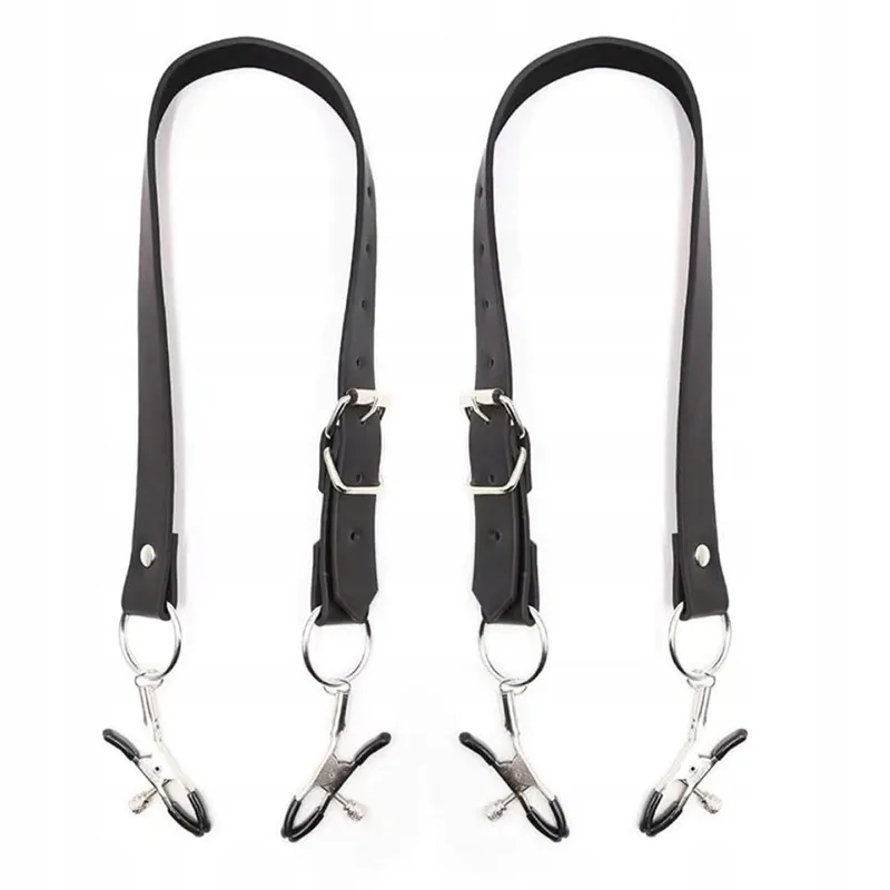 AMZII 4-in-1 Tepelklemmen Clitoris Clip met Ketting Bel Choker β foto 9