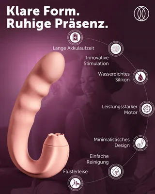 INTIMA LURE Clitorisstimulator met Likfunctie Rotatie G-Punt — miniatuur 4