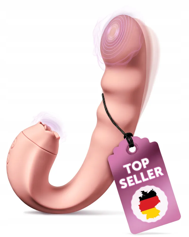 INTIMA LURE Clitorisstimulator met Likfunctie Rotatie G-Punt — foto 1