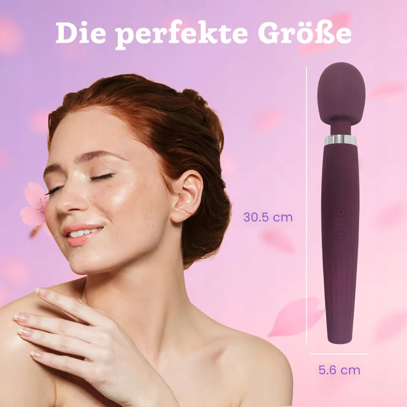 DELUXE Vibrator Waterdicht Draadloos 5 Standen Silicone — foto 5