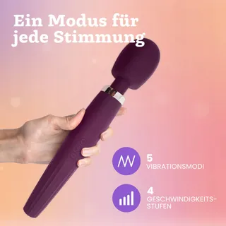 DELUXE Vibrator Waterdicht Draadloos 5 Standen Silicone — miniatuur 2