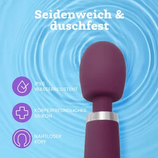 DELUXE Vibrator Waterdicht Draadloos 5 Standen Silicone — miniatuur 3