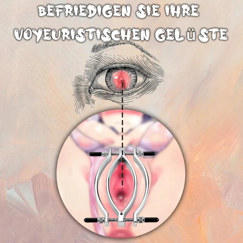 Metalen Verstelbaar Speculum Fetisch BDSM — foto 3