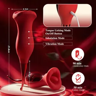 YIVANS Vibratorenset 3-in-1 Vrouwen G-Punt Klitoris Massage — miniatuur 6