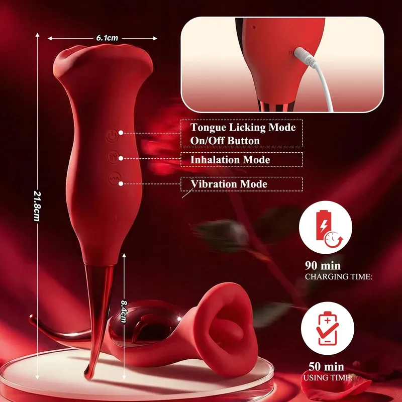 YIVANS Vibratorenset 3-in-1 Vrouwen G-Punt Klitoris Massage — foto 6