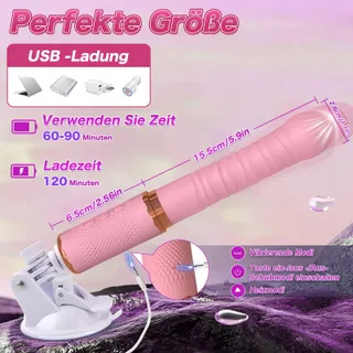 YQLOVE Siliconen Vibrator Voor Vrouwen G-punt Anaal Klitoris 10 Modi — miniatuur 6
