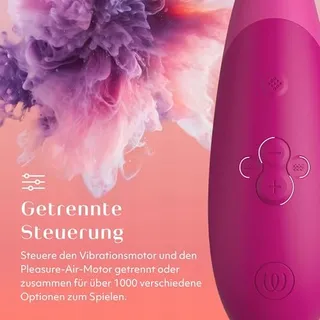 WOMANIZER Enhance Klitoris Vibrator 2-in-1 Waterdicht Roze — miniatuur 3