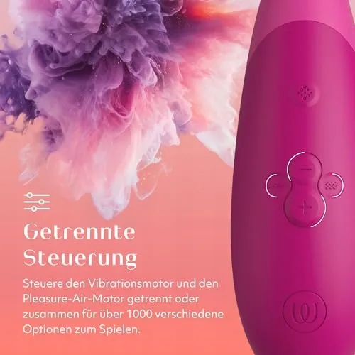 WOMANIZER Enhance Klitoris Vibrator 2-in-1 Waterdicht Roze — foto 3