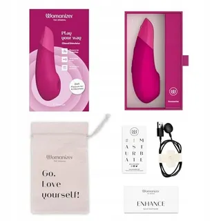 WOMANIZER Enhance Klitoris Vibrator 2-in-1 Waterdicht Roze — miniatuur 7