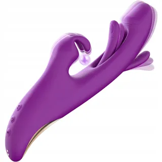 RABBIT VIBRATOR Dildo 3-in-1 G-punt Stimulator 9 Standen Likken