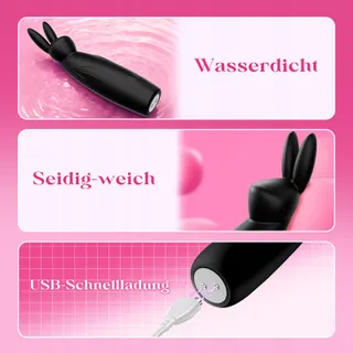Rabbit Vibrator Klitoris Stimulator 10 Standen Mini — miniatuur 6