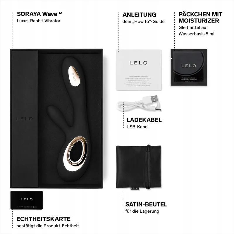 LELO Soraya Wave Konijn Vibrator WaveMotion Technologie — foto 2