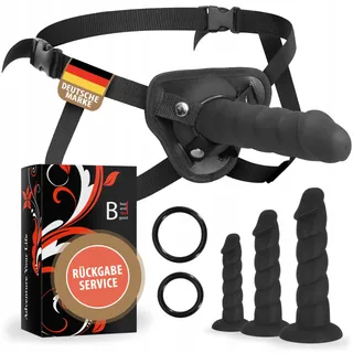 Strap-On met Dildo Snap-Lock Systeem BDSM Siliconen — miniatuur 1
