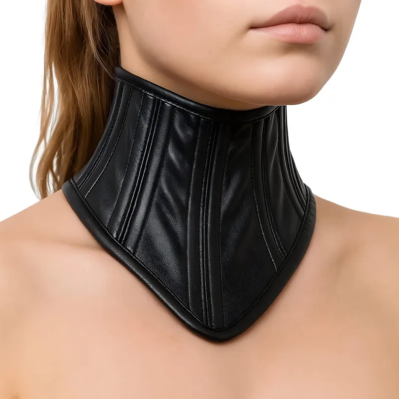 PURESEX BDSM Leren Halsband Vrouwen Erotisch Speeltje Set — foto 1