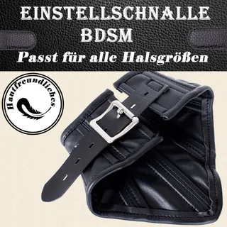 PURESEX BDSM Leren Halsband Vrouwen Erotisch Speeltje Set — miniatuur 3
