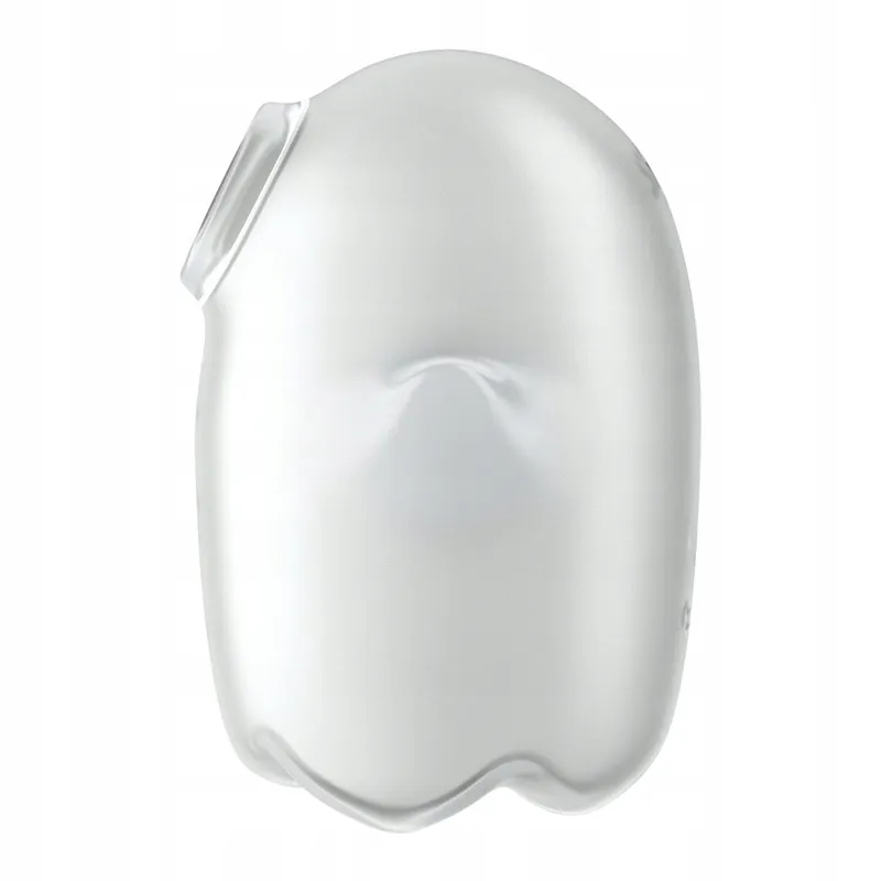 SATISFYER Glowing Ghost Air Pulse Vibrator 2-in-1 Waterdicht Wit — foto 7