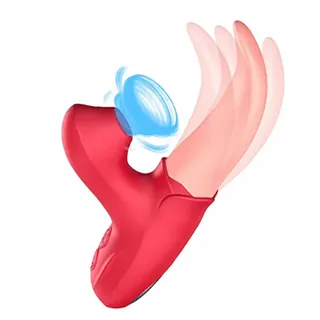 GUSPIUN Tongvibrator Klitoris Tepel Stimulator — miniatuur 1
