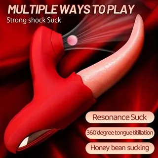 GUSPIUN Tongvibrator Klitoris Tepel Stimulator — miniatuur 3