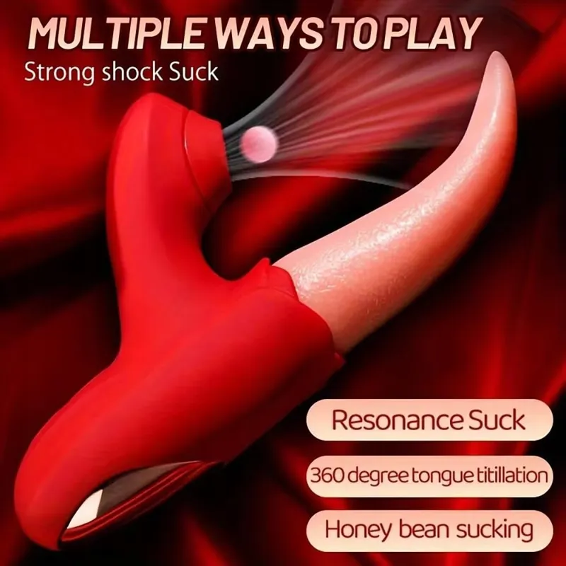 GUSPIUN Tongvibrator Klitoris Tepel Stimulator — foto 3