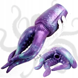 KUAECR Realistische Octopus Masturbator Dildo Siliconen