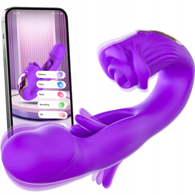 Dildo Vibrator Set 3-in-1 Vrouwen Klitoris Anaal Stimulator App — foto 1