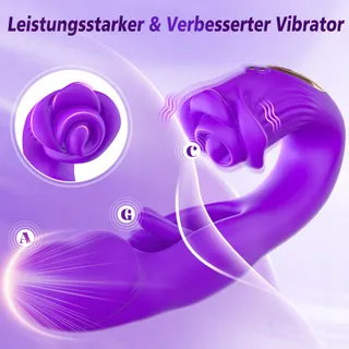 Dildo Vibrator Set 3-in-1 Vrouwen Klitoris Anaal Stimulator App — miniatuur 4