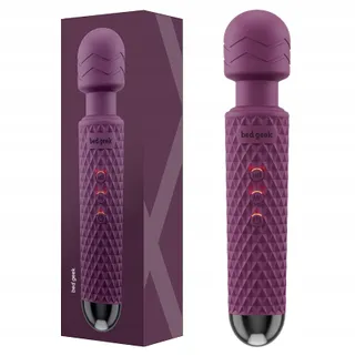 BED GEEK Draadloze Spiermassager Siliconen 20 Standen 8 Snelheden