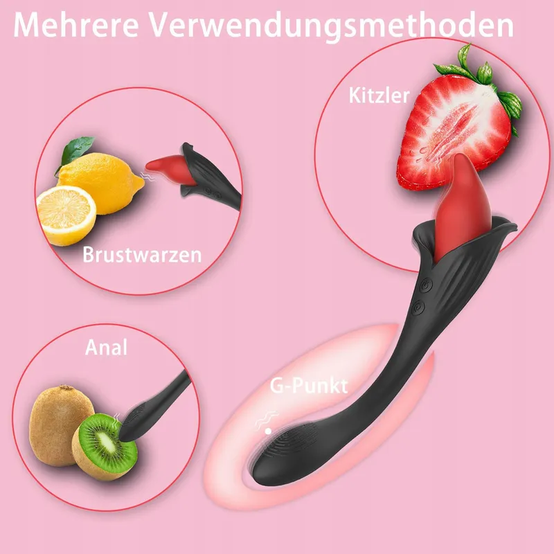 RABBIT VIBRATOR Voor Vrouwen 10 Modi Klitoris En G-punt Massage — foto 6