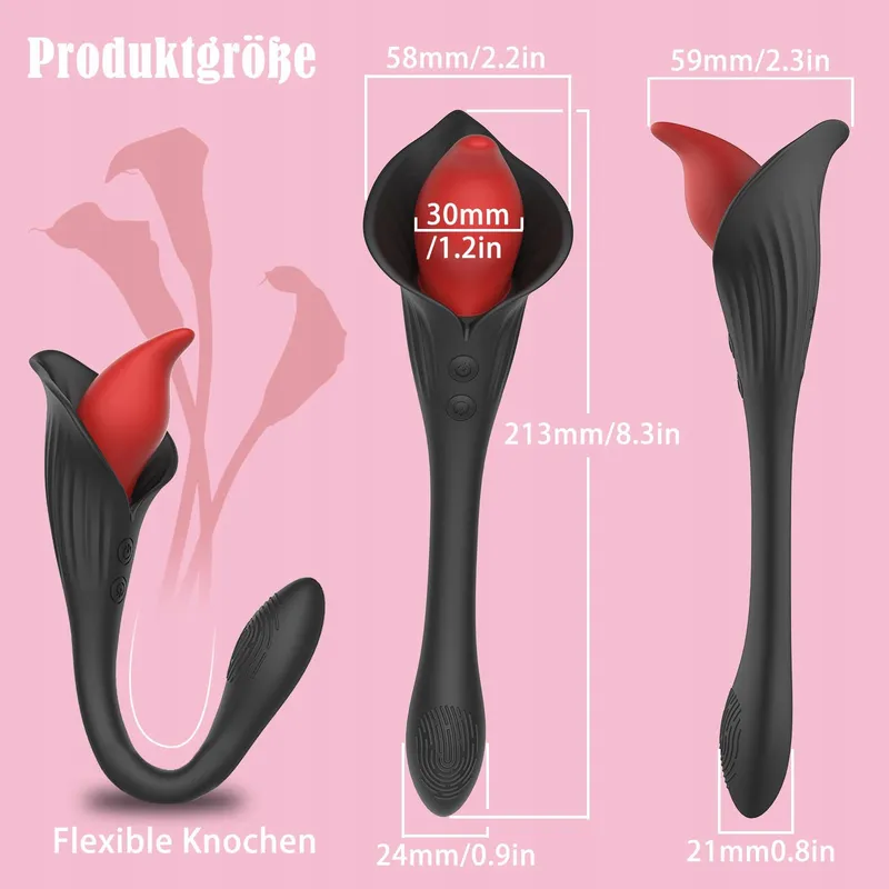 RABBIT VIBRATOR Voor Vrouwen 10 Modi Klitoris En G-punt Massage — foto 3
