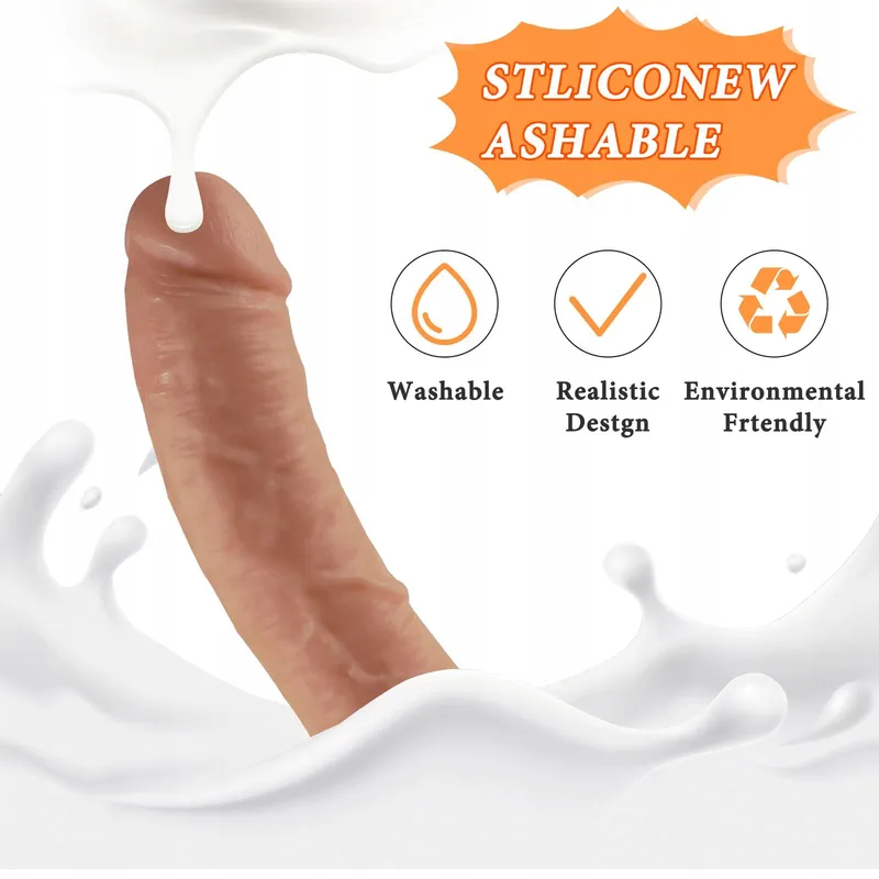 FENGFEIYAN Realistische Dildo 19cm Zuignap voor Beginners — foto 5