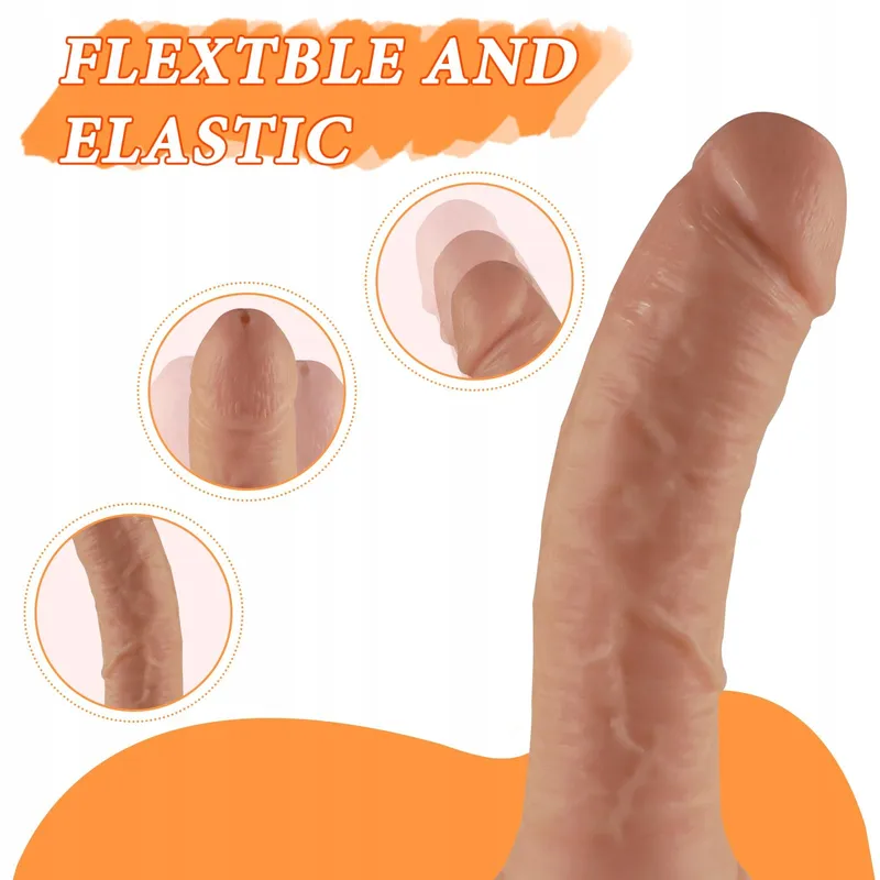 FENGFEIYAN Realistische Dildo 19cm Zuignap voor Beginners — foto 4