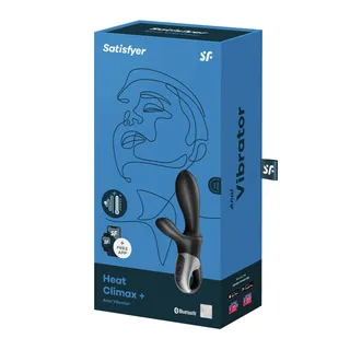 SATISFYER Anale Vibrator Bluetooth Verwarming App Siliconen 20cm — miniatuur 5