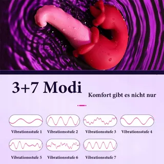 SECKOE Vibrator Klitorisstimulatie 3-in-1 Waterdicht Magnetisch — miniatuur 5