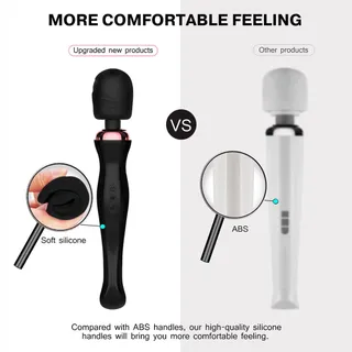 XUOMT Siliconen Vibrator Waterdicht 32cm 20 Standen G-Punt Klitoris — miniatuur 3