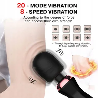 XUOMT Siliconen Vibrator Waterdicht 32cm 20 Standen G-Punt Klitoris — miniatuur 5