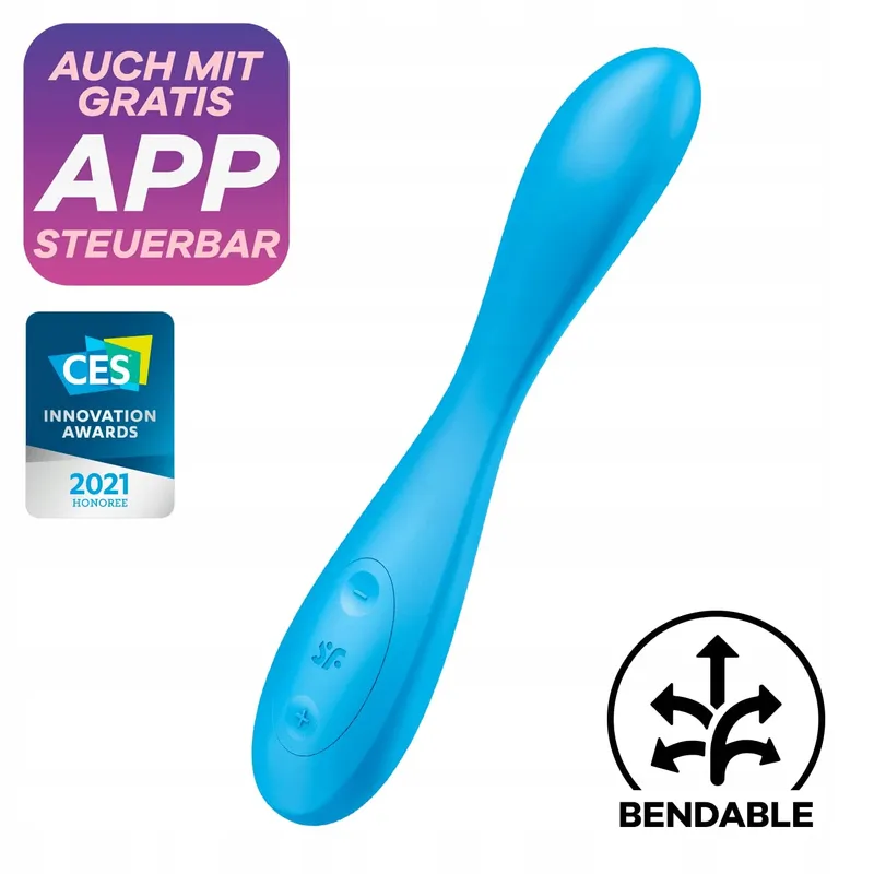 SATISFYER G-Spot Flex 4 Vibrator App Waterdicht Silicone — foto 2