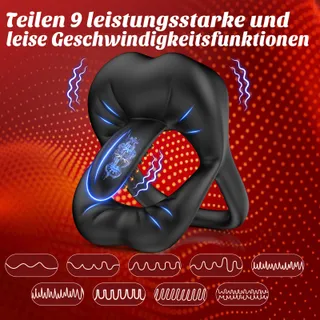 DUAL Penisvibrator met Verstelbare Stimulator voor Koppels Mannen — miniatuur 4