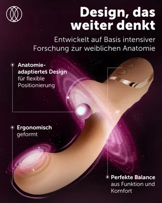 INTIMA FELIN G-punt Vibrator Met Klitorissuiging Voor Paren — miniatuur 5