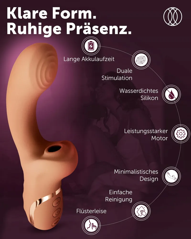 INTIMA FELIN G-punt Vibrator Met Klitorissuiging Voor Paren — foto 4
