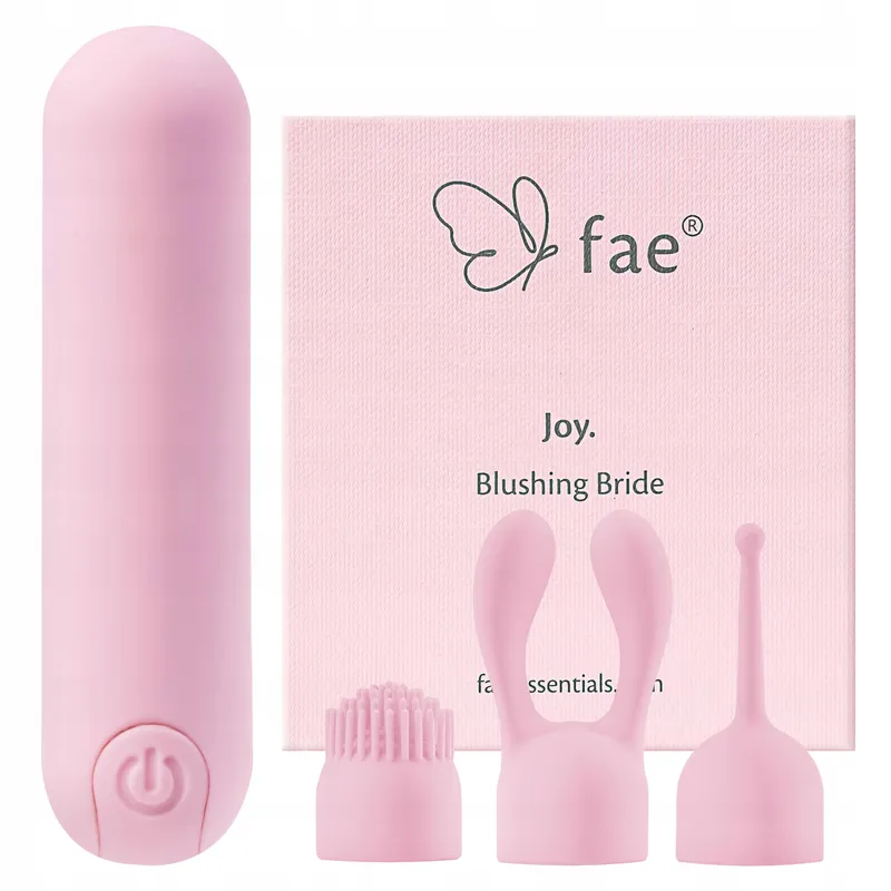 FAE Mini Vibrator Vrouwen Klitoris G-Punt 10 Standen 3 Opzetstukken — foto 1