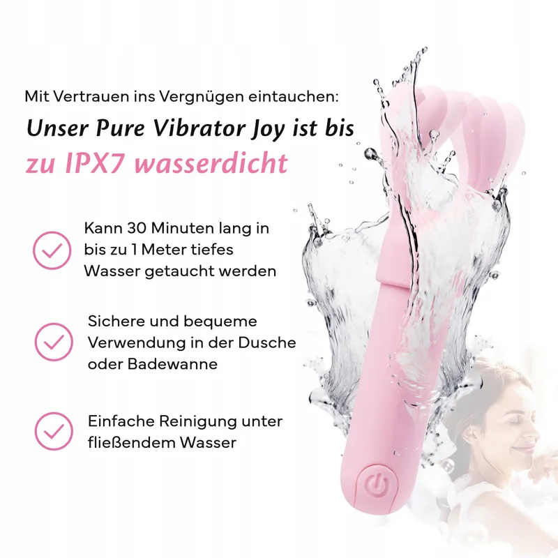 FAE Mini Vibrator Vrouwen Klitoris G-Punt 10 Standen 3 Opzetstukken — foto 5