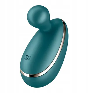 SATISFYER Spot On 1 Oplegvibrator 7,5cm Siliconen Waterdicht Petrol