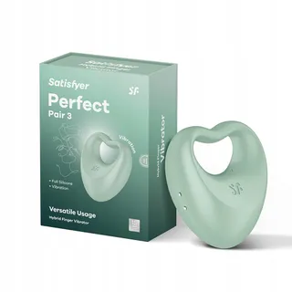 SATISFYER Perfect Pair 3 Vibrator en Penisring Silicone Waterdicht
