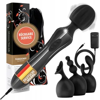FLAGGSCHIFF Magic Wand Vibrator Siliconen Massager Set voor Koppels