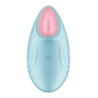 SATISFYER Tropical Tip Bluetooth Vibrator Klitoris Blauw — miniatuur 9