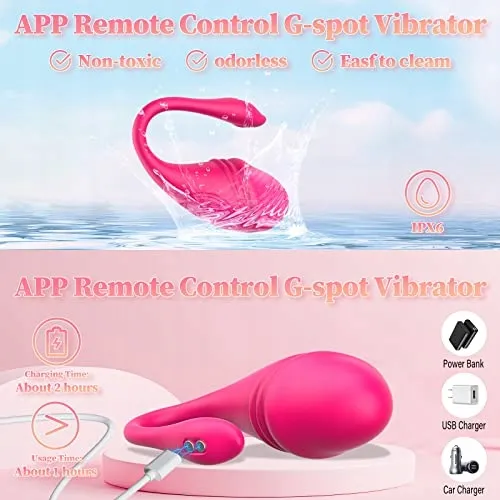 DILDO VIBRATOR Erotisch Speelgoed Bluetooth 9 Standen — foto 6