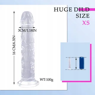 Realistische Dildo met Zuignap XS — miniatuur 2